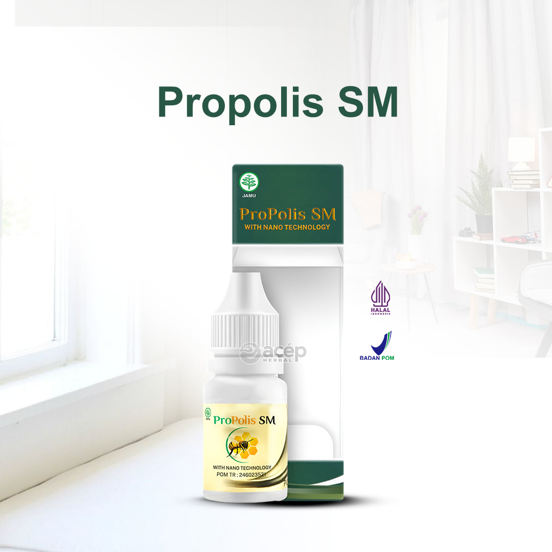 Propolis SM Herbal Multikhasiat Isi 6 ML